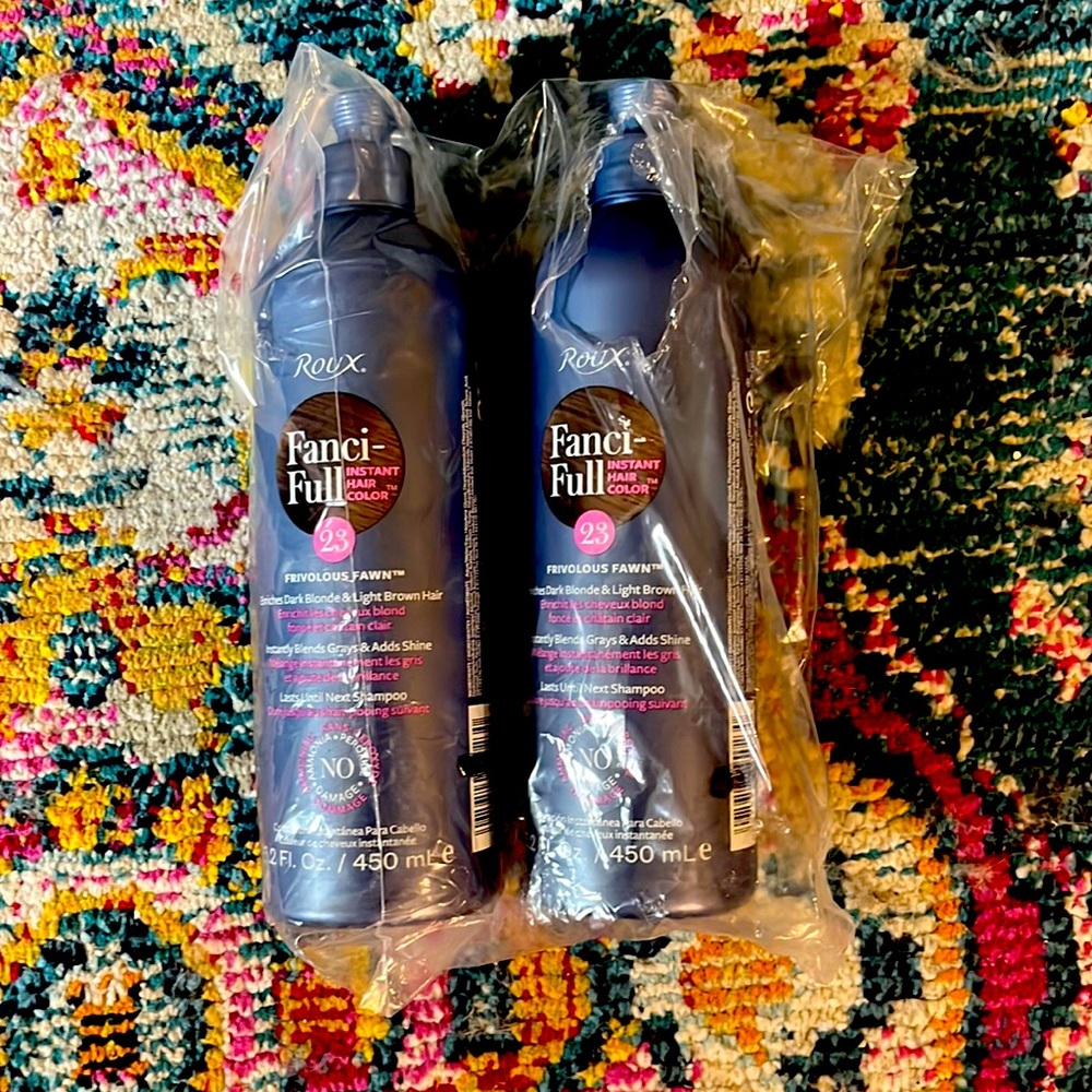 Hair color rinse